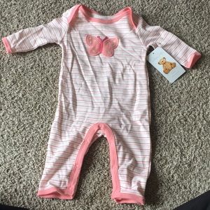 One piece butterfly outfit. Pink